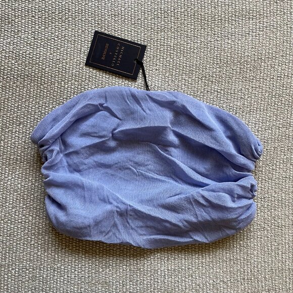 NWT Michael Costello x Revolve Isla Tube Crop Top in Periwinkle - Size Medium - Picture 8 of 10